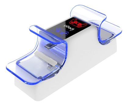 Imagem de Base Carregador Duplo Compatível Com Controle Joystick Ps5