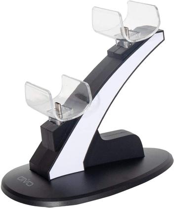 Imagem de Base Carregador Ps5 Carregador Controle Duplo Playstations 5