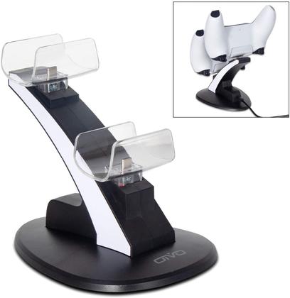 Imagem de Base Carregador Ps5 Carregador Controle Duplo Playstations 5