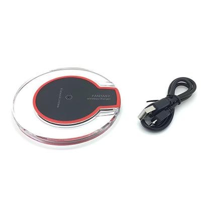 Imagem de Base Carregadora Fantasy Qi Wireless Slim Sem Fio - Preto