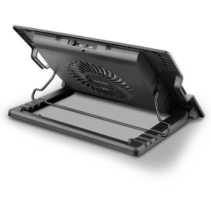 Imagem de Base com Cooler para Notebook Multi, Até 17", 2x USB, LED, Preto - AC166