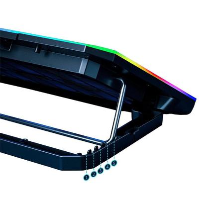 Imagem de Base com Cooler para Notebook Rise Mode, 17", Galaxy Black X3, RGB, USB - RM-CN-03-RGB