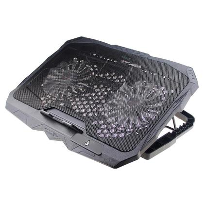 Imagem de Base com Cooler para Notebook Rise Mode, Galaxy Black X4, LED - RM-CN-04-BB