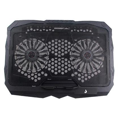 Imagem de Base com Cooler para Notebook Rise Mode, Galaxy Black X4, LED - RM-CN-04-BB