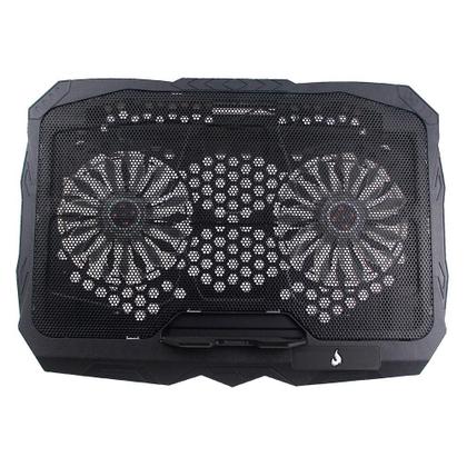 Imagem de Base com Cooler para Notebook Rise Mode, Galaxy Black X4, LED - RM-CN-04-BB