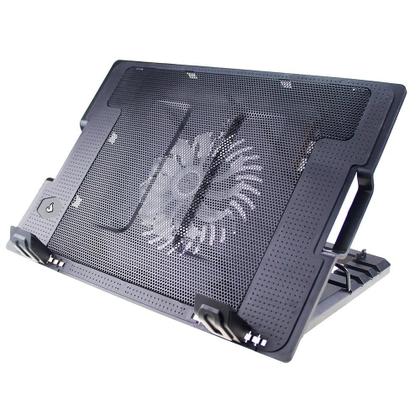 Imagem de Base com Cooler para Notebook Rise Mode, Galaxy Black X6, LED - RM-CN-06-BB