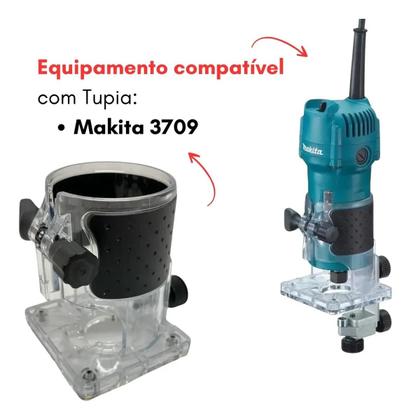 Imagem de Base Completa Para Tupia 3709 Makita 4191384 Original