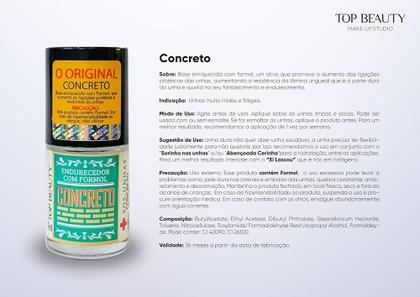 Imagem de Base Concreto Fortalecedor De Unhas 7ml - Top Beauty