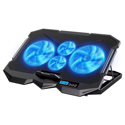 Imagem de Base Cooler para Notebook 4 Fans LED Azul USB Velocidade Ajustável Silenciosa DELTA-B1142G