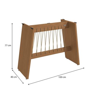 Imagem de Base Damiana para Mesa de Jantar de Madeira