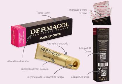Imagem de Base de Alta Cobertura Dermacol Make-up Cover Cor:209
