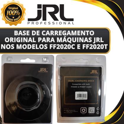 Imagem de Base De Carregamento Para Máquinas De Cortar Cabelo e Acabamento JRL FF2020C E FF2020T Original