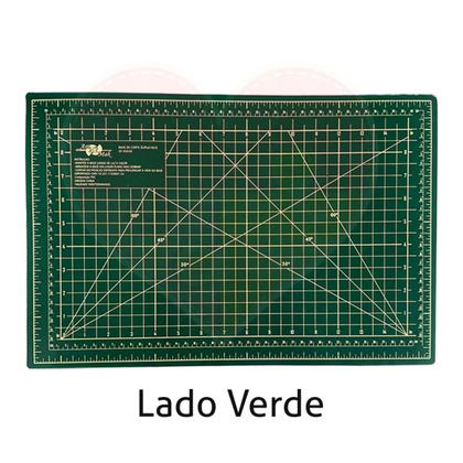 Imagem de Base De Corte A3 45x30 ou A2 60x45 Dupla Face Auto Regenerativa Para Usar Cortador de Tecido Patchwork Scrapbook