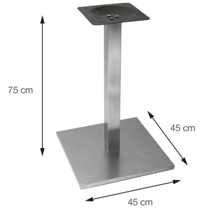 Imagem de Base de Mesa Alpha - Inox