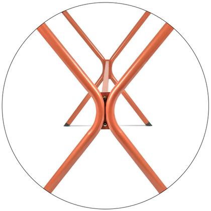 Imagem de Base De Mesa Jantar Retangular P/ Tampo Até 1,20m Pedra Vidro E Madeira