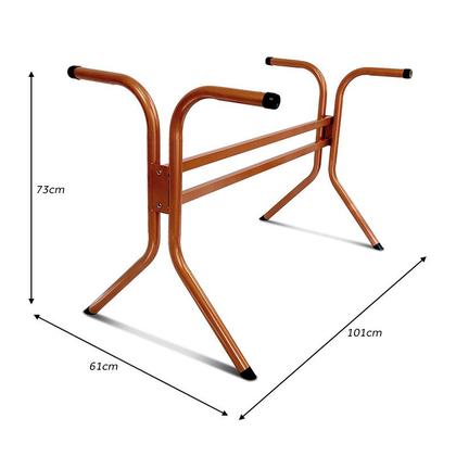 Imagem de Base de Mesa Retangular de Jantar Nápoles para Tampos até 1,40X0,80m - Cobre