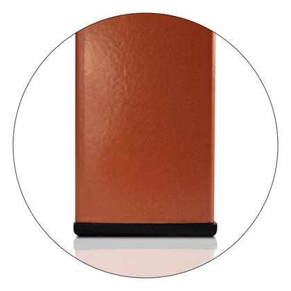 Imagem de Base De Mesa Retangular Olten Cobre P/ Tampos de 2,00x0,80 Vidro Pedra e Madeira