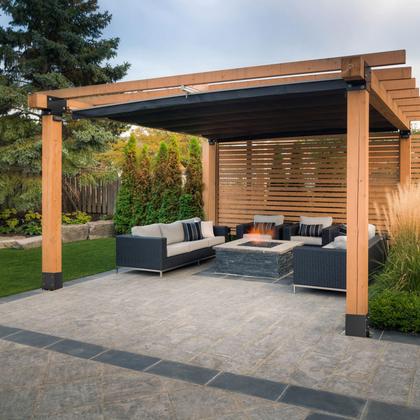 Imagem de Base de poste SPACEEUP 6x6 interna 14,2x14,2 cm, resistente, 8 unidades