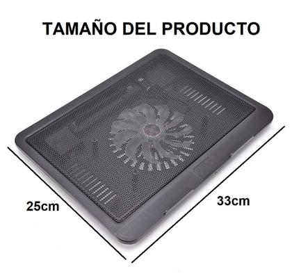Imagem de Base de resfriamento para notebook Multishopvirtual SPA com ventilador de 14 cm
