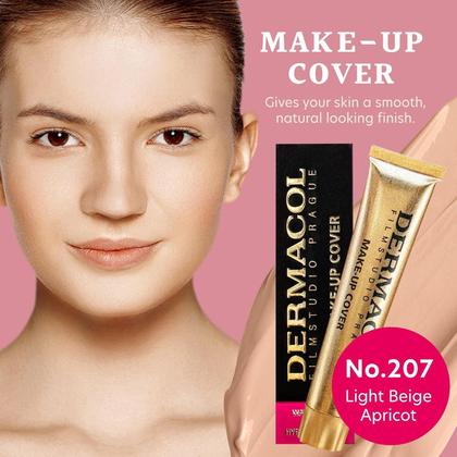 Imagem de Base Dermacol Full Coverage Matte com SPF30 30mL - Shade 207
