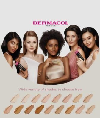 Imagem de Base Dermacol Make-up Cover Mini Alta Cobertura Cor 210 13g