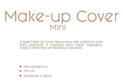 Imagem de Base Dermacol Make-up Cover Mini Alta Cobertura cor 210 13g