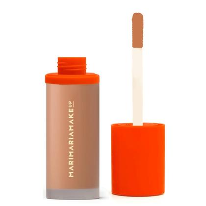 Imagem de Base e Corretivo Mari Maria Liquida Valvet Skin Matte Caramelo 25g