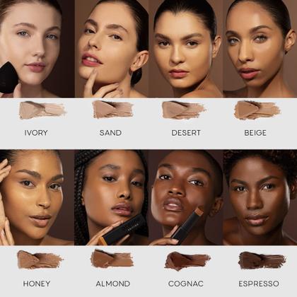 Imagem de Base em Bastão Escura Semi-Matte - Foundation Stick Cognac Océane Edition 8g