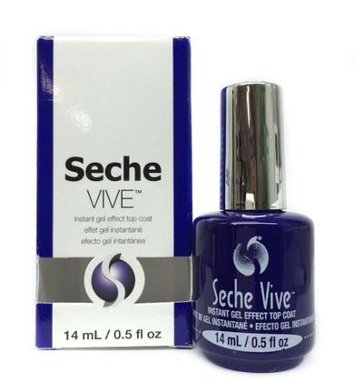 Imagem de Base Esmalte Seche Vive Gel Efeito Top Coat Verniz