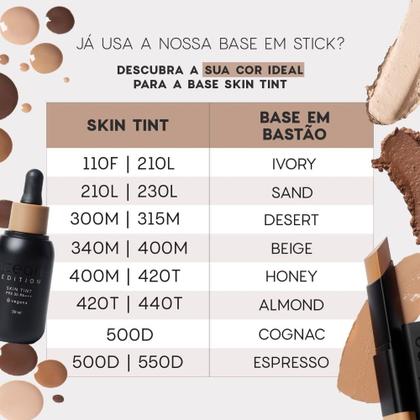 Imagem de Base Fluida Océane Edition Skin Tint FPS30 30ml