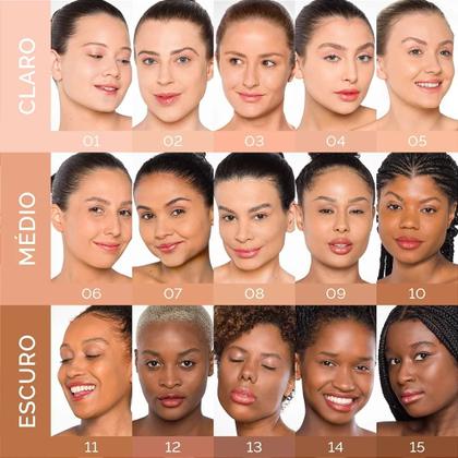 Imagem de Base Liquida Basic Cor 01 Nina MakeUp 25g