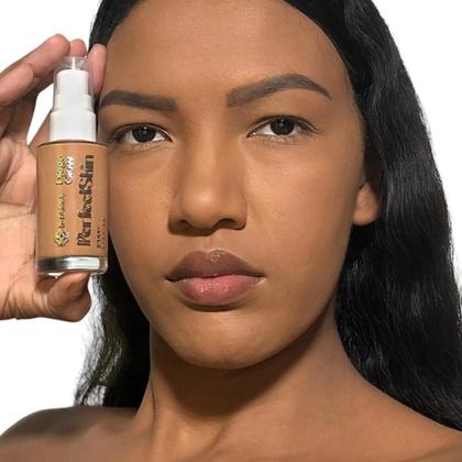 Imagem de Base Liquida Bitarra Perfect Skin Cappuccino 30ml  Alta Cobertura, Acabamento Matte, Vegana e Resistente a agua