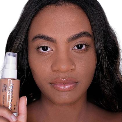 Imagem de Base Liquida Bitarra Perfect Skin Irmas 30ml  Alta Cobertura, Acabamento Matte, Vegana e Resistente a agua