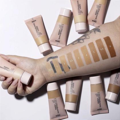 Imagem de Base Líquida com Ácido Hialurônico Matte - Nina Makeup