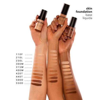 Imagem de Base Líquida Escura Semi-Matte Skin Foundation 420T Océane Edition 35ml