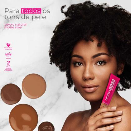 Imagem de Base Líquida Facial Dermachem Niacinamida Vit E 30g