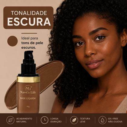Imagem de Base Liquida Facial Nawts Life