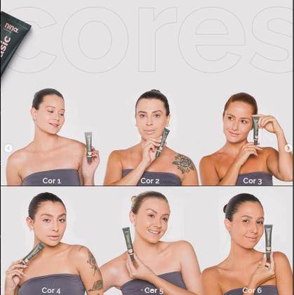 Imagem de Base Liquida Matte Basic  Nina Makeup