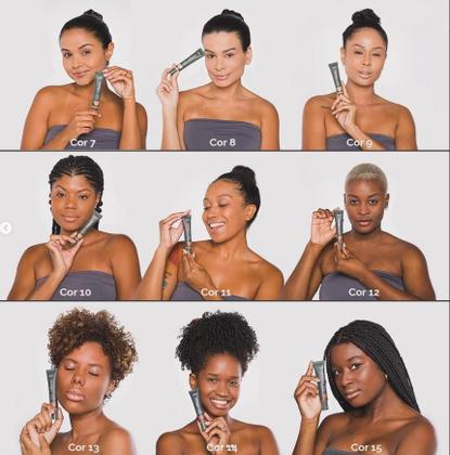 Imagem de Base Liquida Matte Basic  Nina Makeup