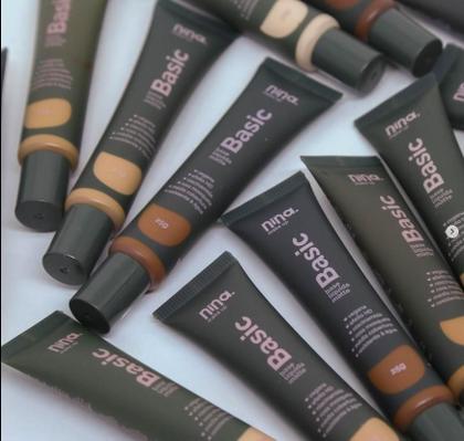 Imagem de Base Liquida Matte Basic  Nina Makeup