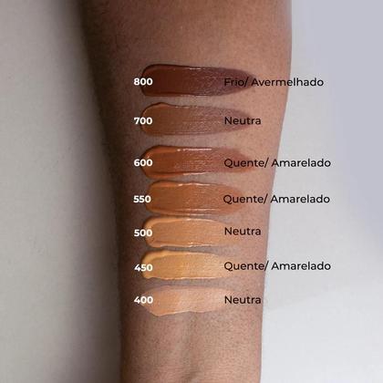 Imagem de Base líquida matte vegana ADVERSA COR 350