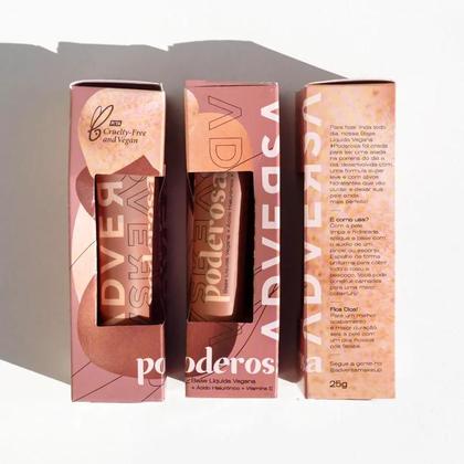 Imagem de Base líquida Matte Vegana PODEROSA  ADVERSA COR 400