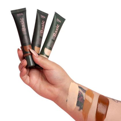Imagem de Base Líquido Nina Makeup Matte Basic COR 12