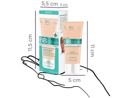 Imagem de Base Loreal Paris BB Cream 5 em 1 Líquida - Morena FPS 50 30g