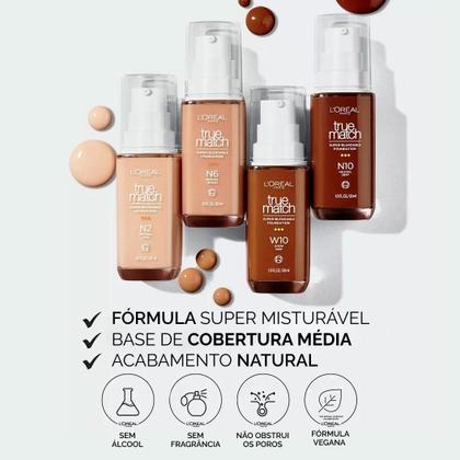 Imagem de Base Loreal True Match Super Blendable Foundation