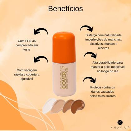 Imagem de Base - Mari Maria - Cover Up - Base Líquida Matte - 35ml