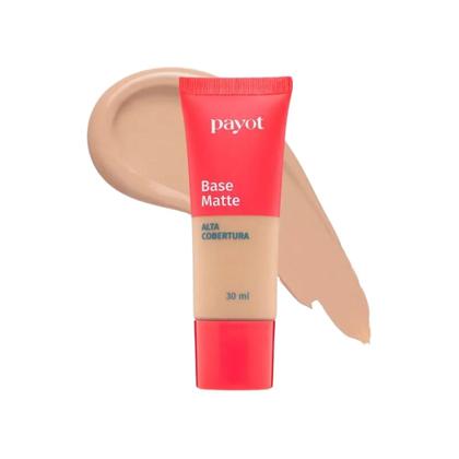 Imagem de Base Matte Alta Cobertura Payot Acabamento Natural Longa Duração