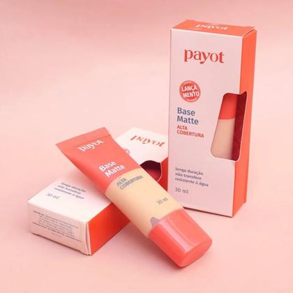 Imagem de Base Matte Alta Cobertura Payot Acabamento Natural Longa Duração
