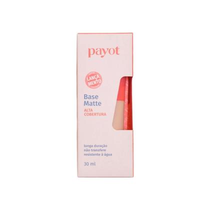 Imagem de Base Matte Alta Cobertura Payot Acabamento Natural Longa Duração