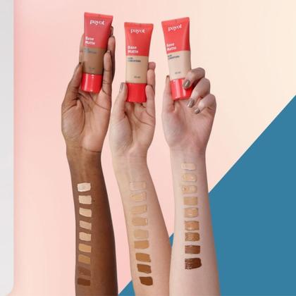 Imagem de Base Matte Alta Cobertura Payot Acabamento Natural Longa Duração